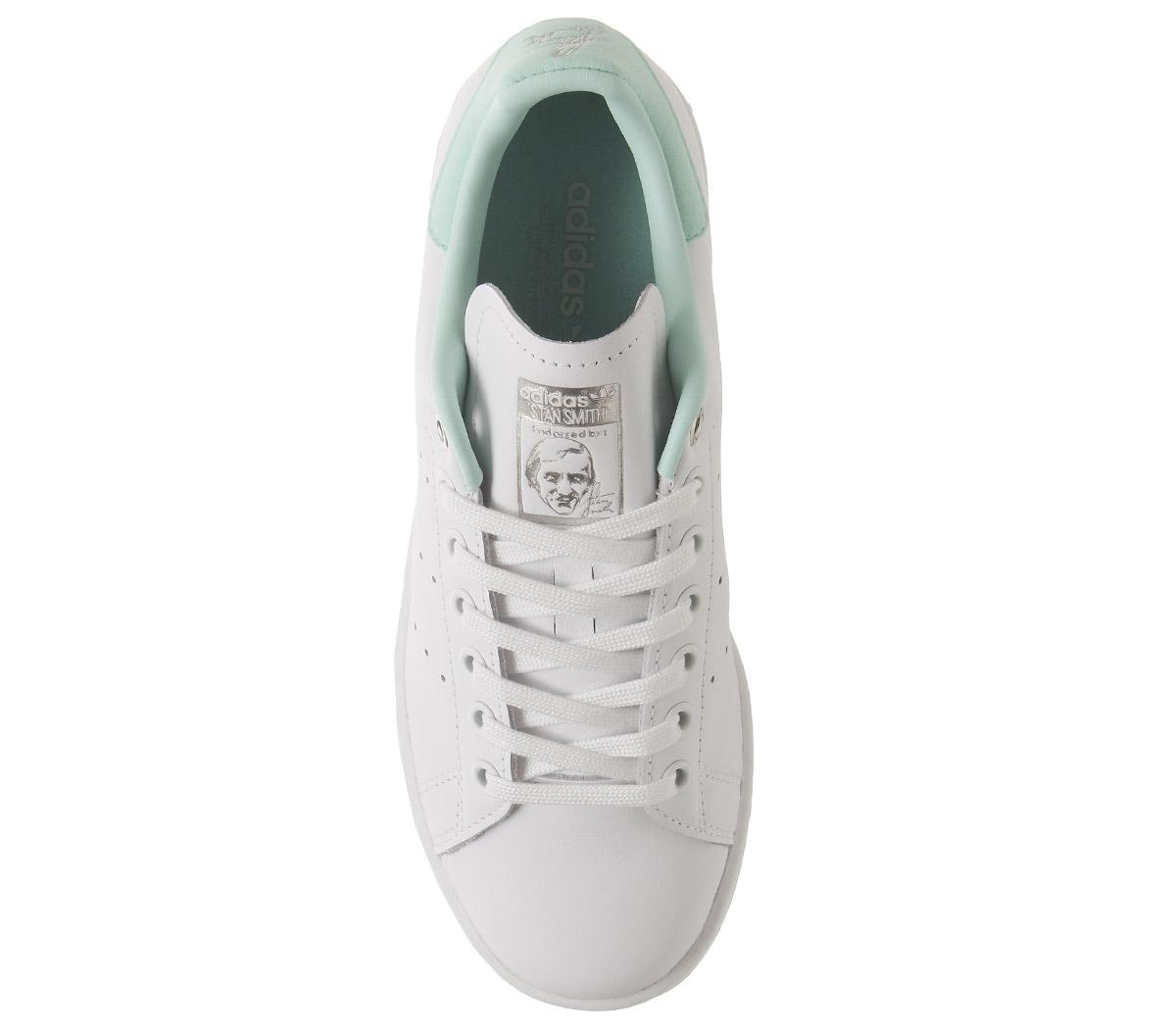 stan smith silver mint