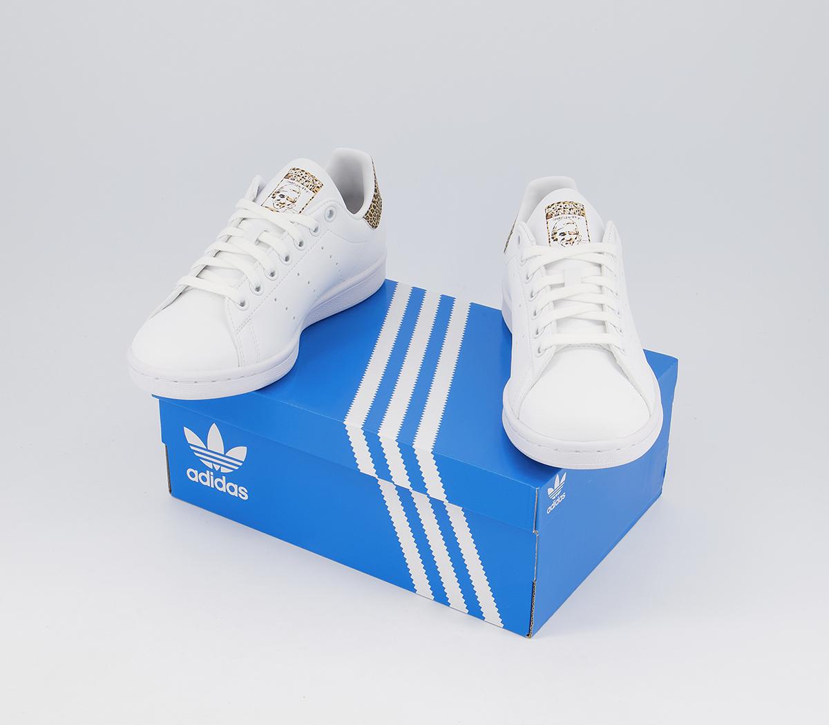 adidas Stan Smith Trainers adidas Stan Smith Trainers White Leopard Exclusive