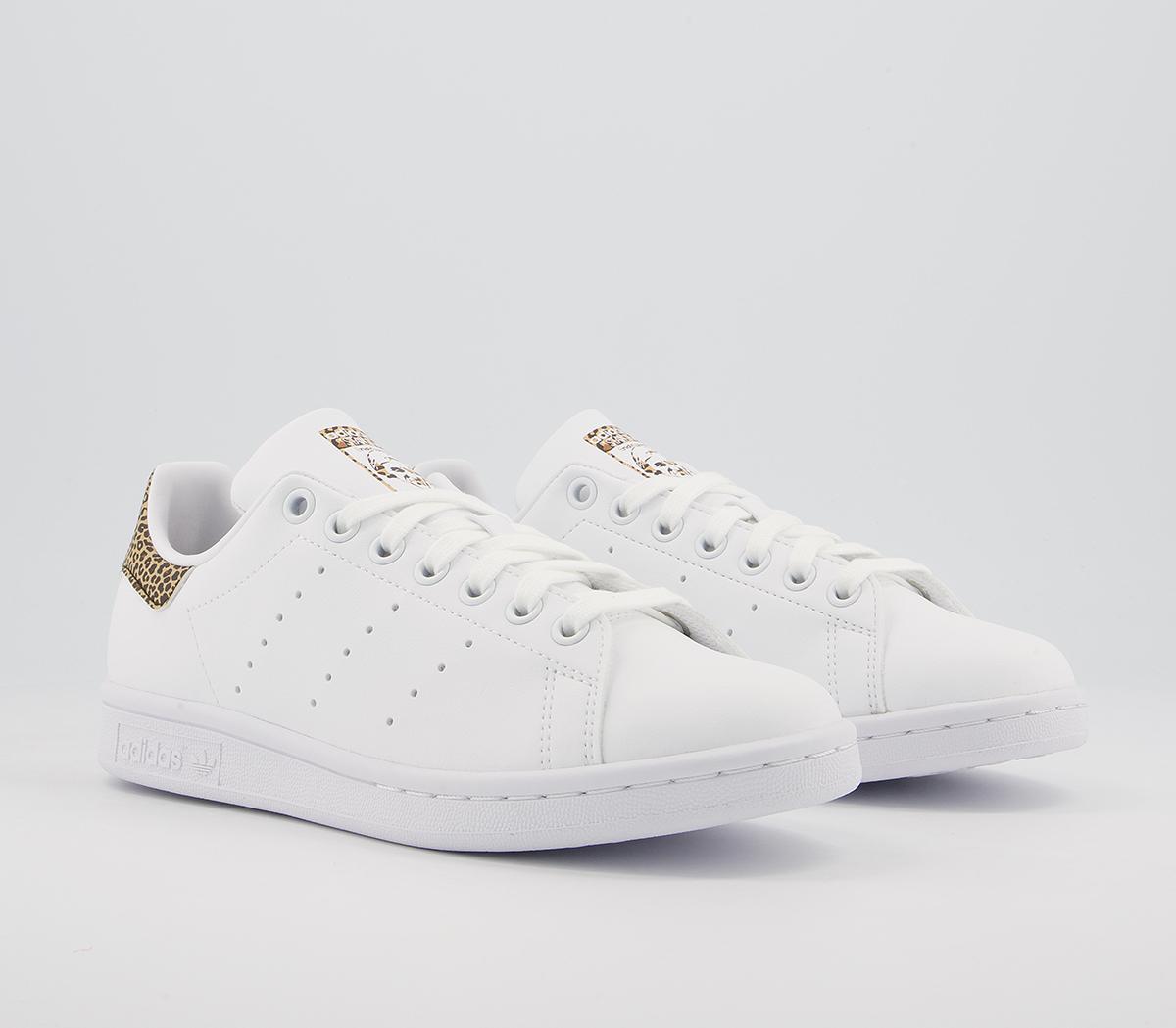 adidas Stan Smith Trainers adidas Stan Smith Trainers White Leopard Exclusive