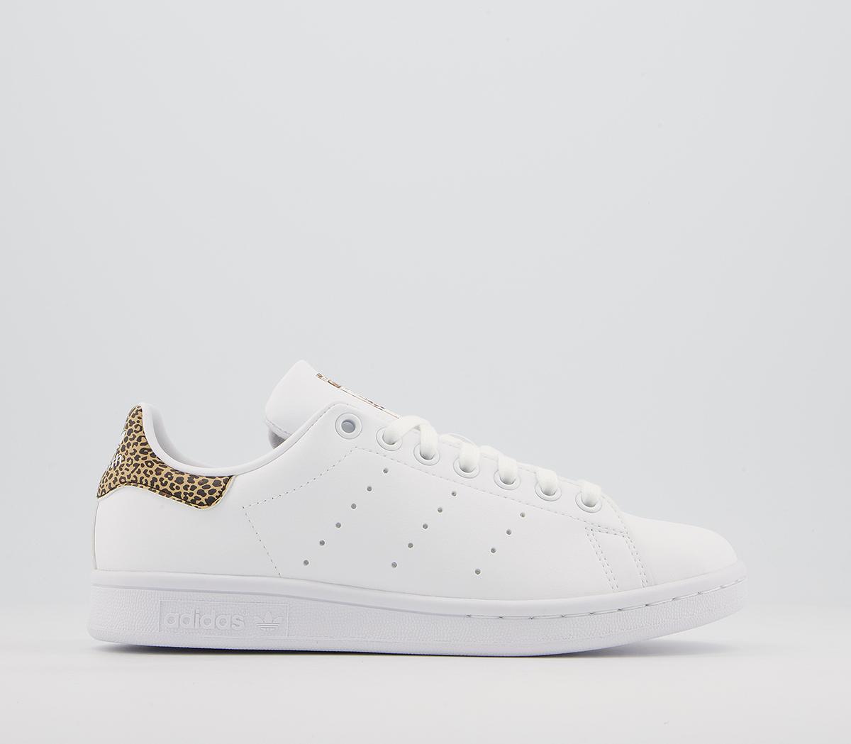 artillería Volcánico Planificado adidas Stan Smith Trainers White Leopard Exclusive - Women's Trainers