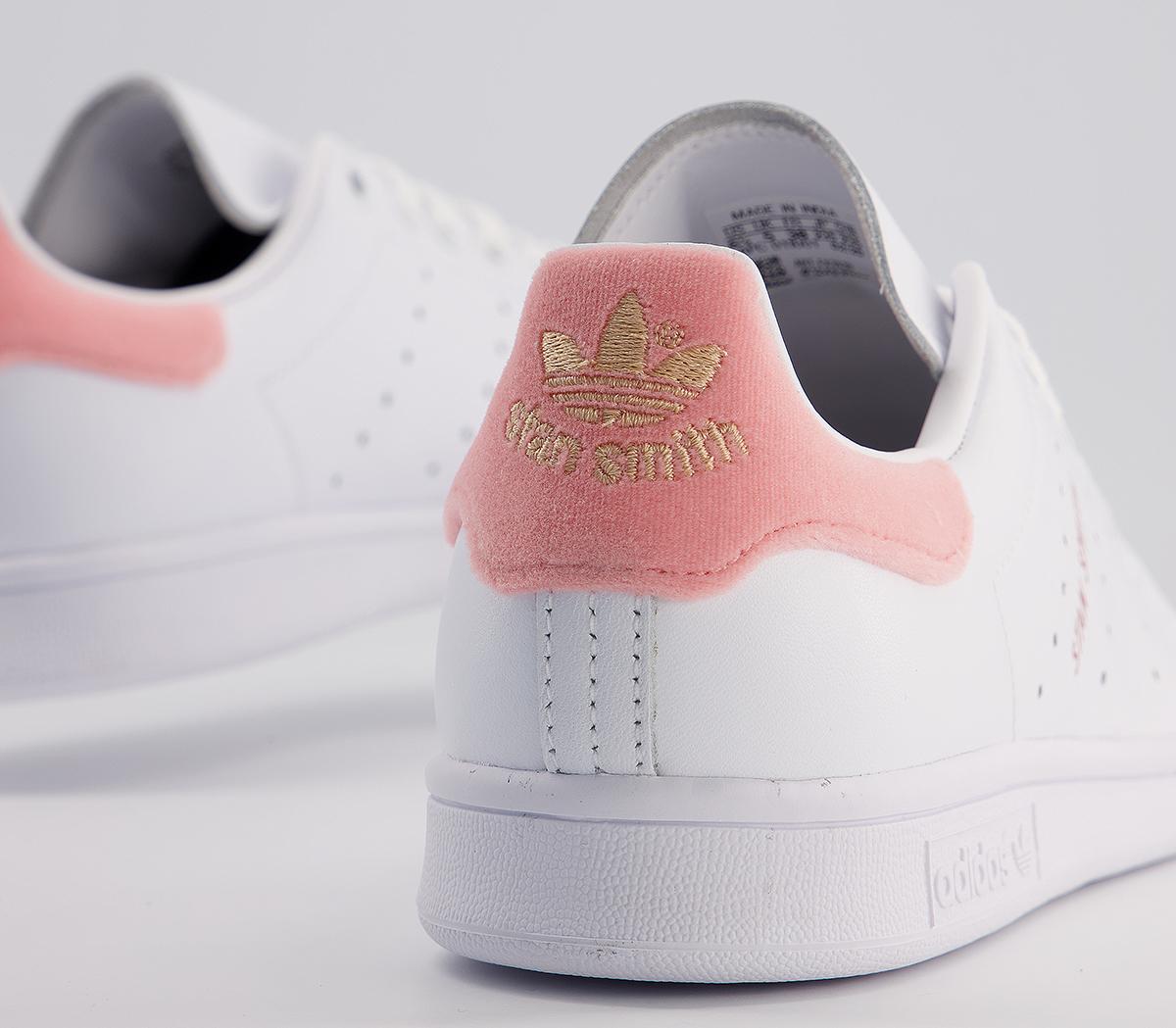 adidas Stan Smith Trainers adidas Stan Smith Trainers White Glory Pink