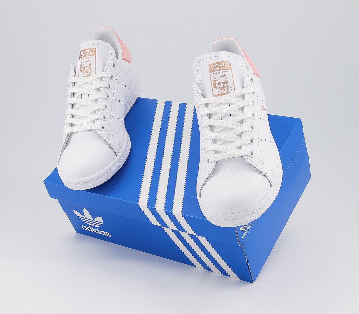 adidas Stan Smith Trainers adidas Stan Smith Trainers White Glory Pink