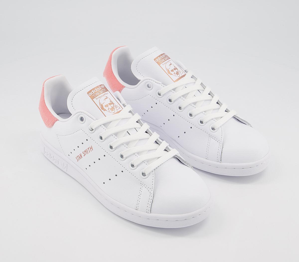 adidas Stan Smith Trainers adidas Stan Smith Trainers White Glory Pink