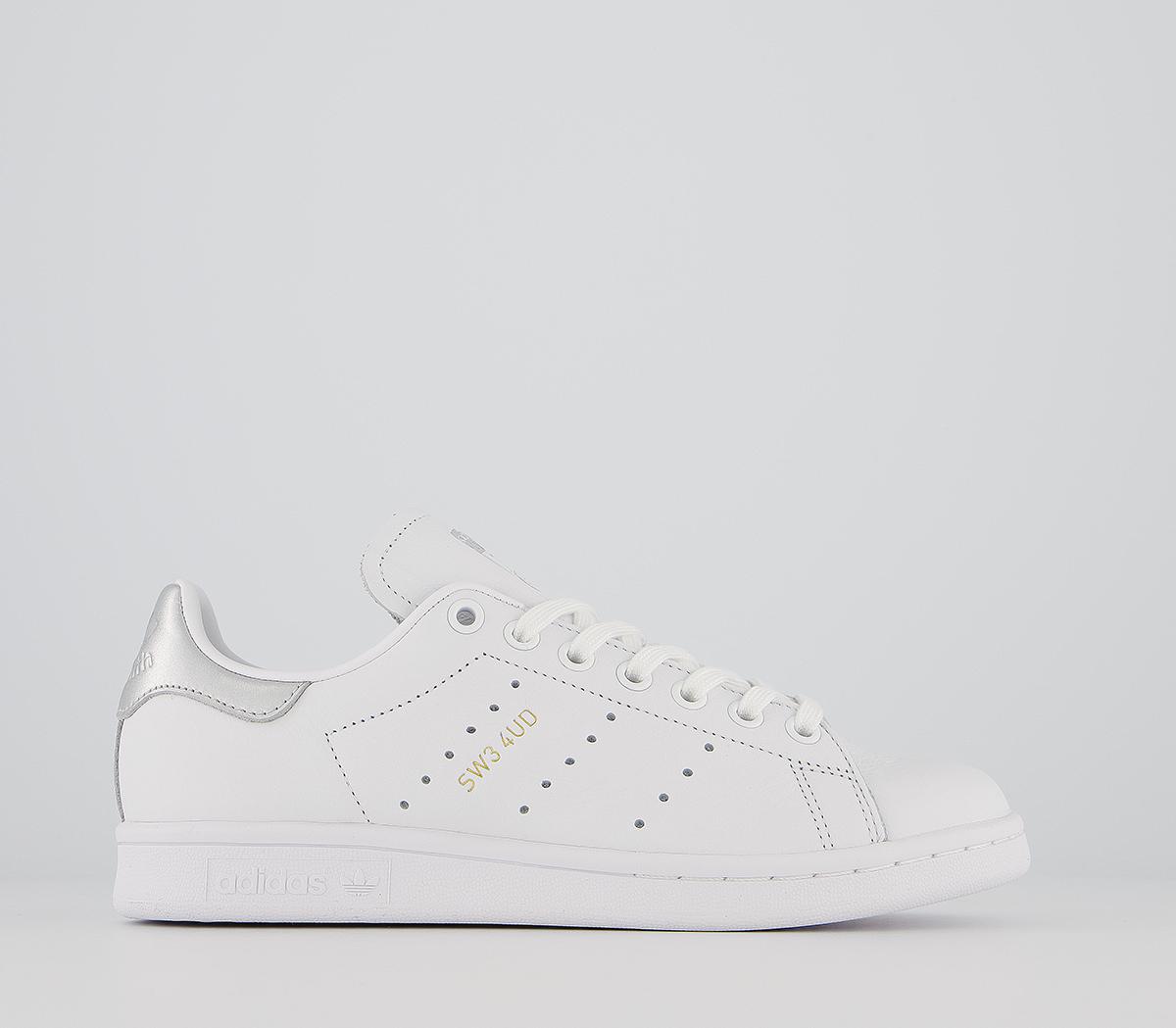 adidasStan Smith TrainersWhite Silver Metallic Sw3 4ud Exclusive