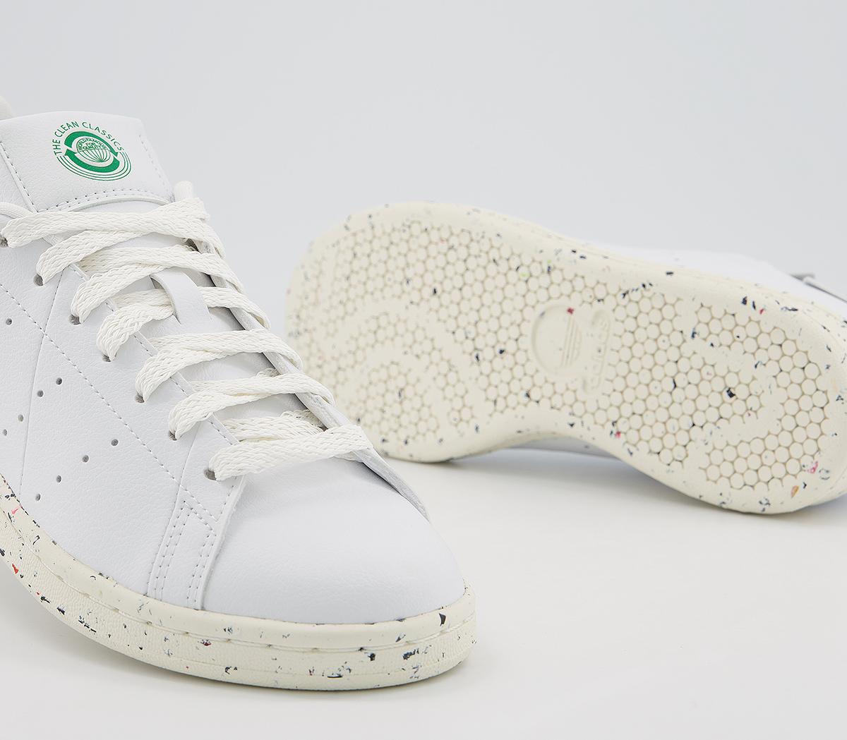 adidasStan Smith 'Clean Classics' TrainersWhite Off White Green Sustainable