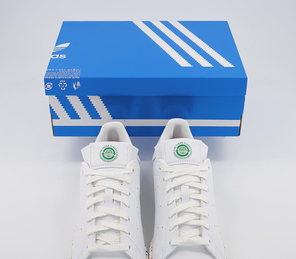 adidasStan Smith 'Clean Classics' TrainersWhite Off White Green Sustainable