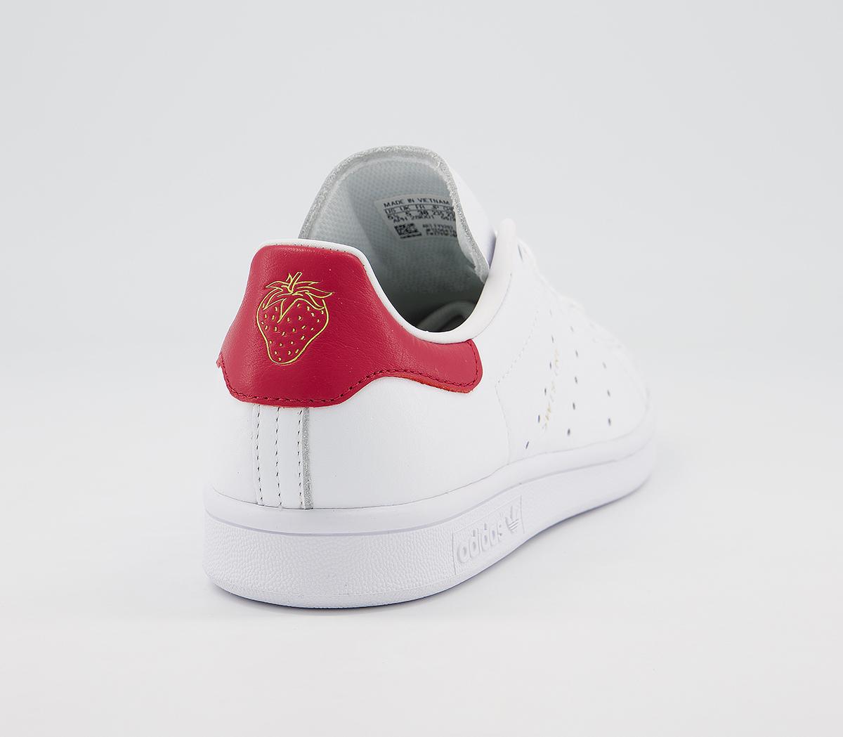 adidas Stan Smith White Strawberries And Cream Exclusive - Unisex 