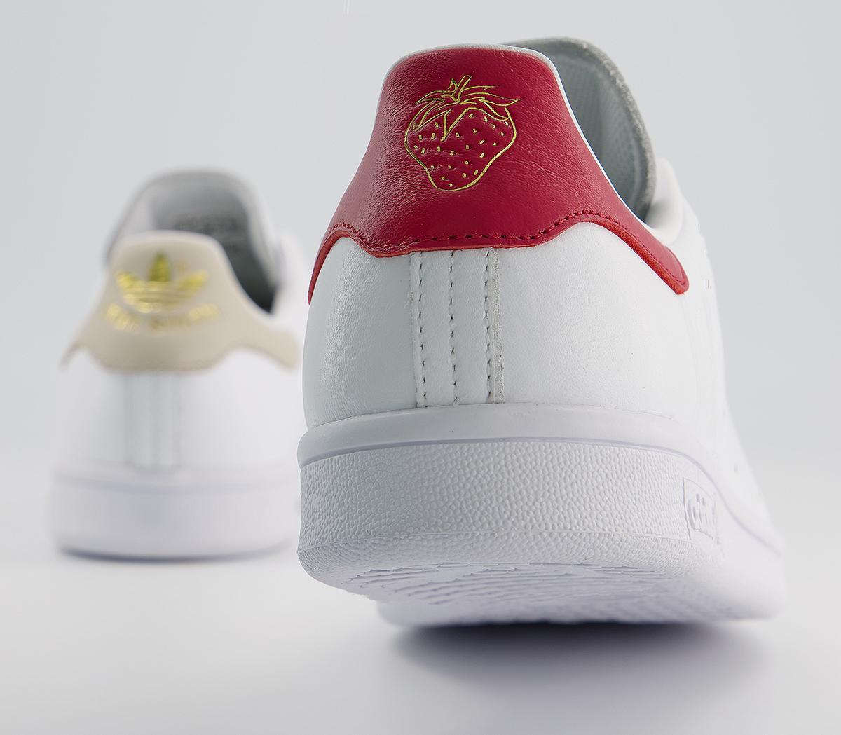 adidas Stan Smith White Strawberries And Cream Exclusive - Unisex 