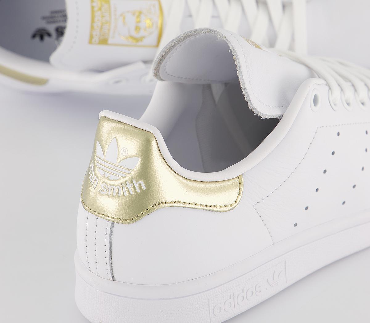 adidas Stan Smith Cloud White Gold Metallic - Unisex Sports