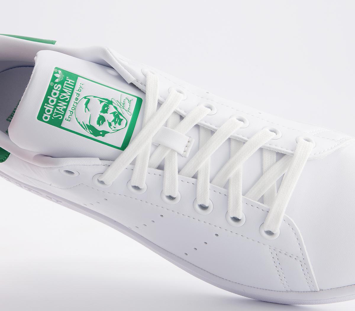 adidasStan Smith TrainersVegan White Green