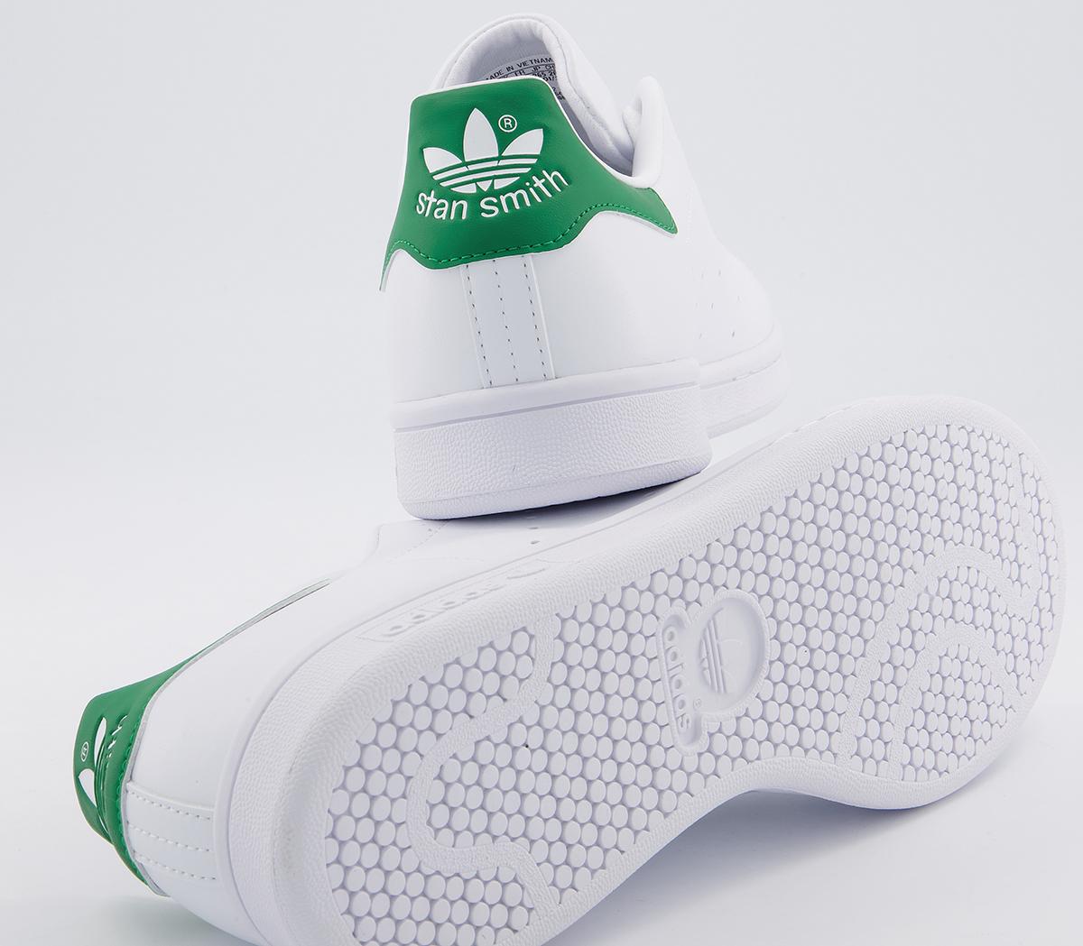 adidasStan Smith TrainersVegan White Green