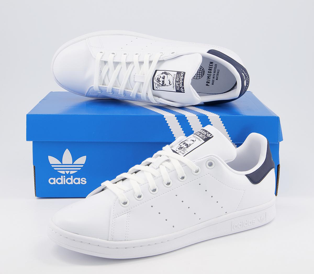 adidas Stan Smith Trainers Sustainable White Navy - Women's Classic ...