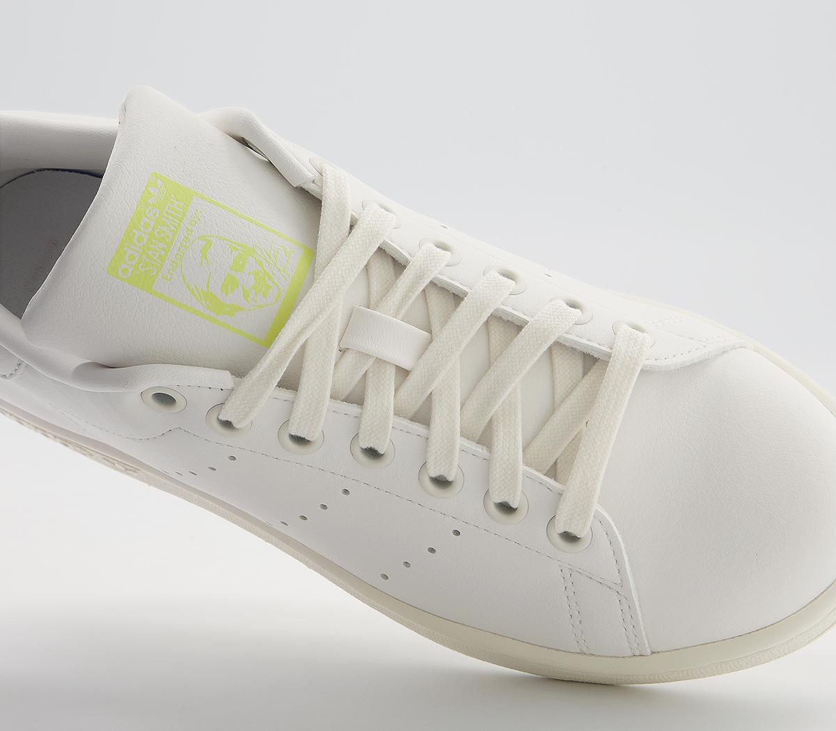 adidas Stan Smith Trainers adidas Stan Smith Trainers White Yellow Tint Icey Pink White