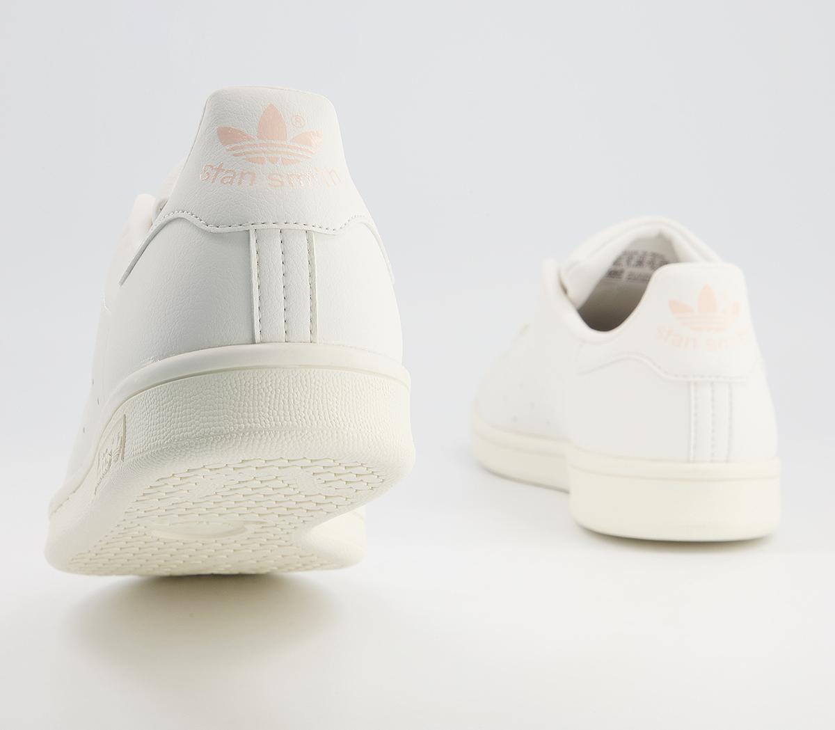adidas Stan Smith Trainers adidas Stan Smith Trainers White Yellow Tint Icey Pink White