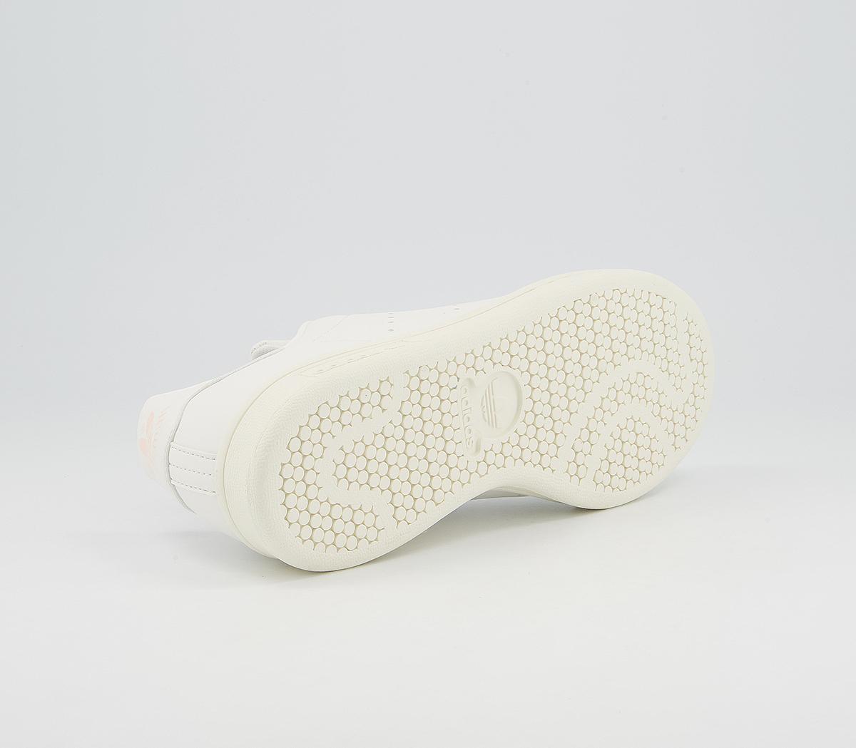 adidas Stan Smith Trainers adidas Stan Smith Trainers White Yellow Tint Icey Pink White