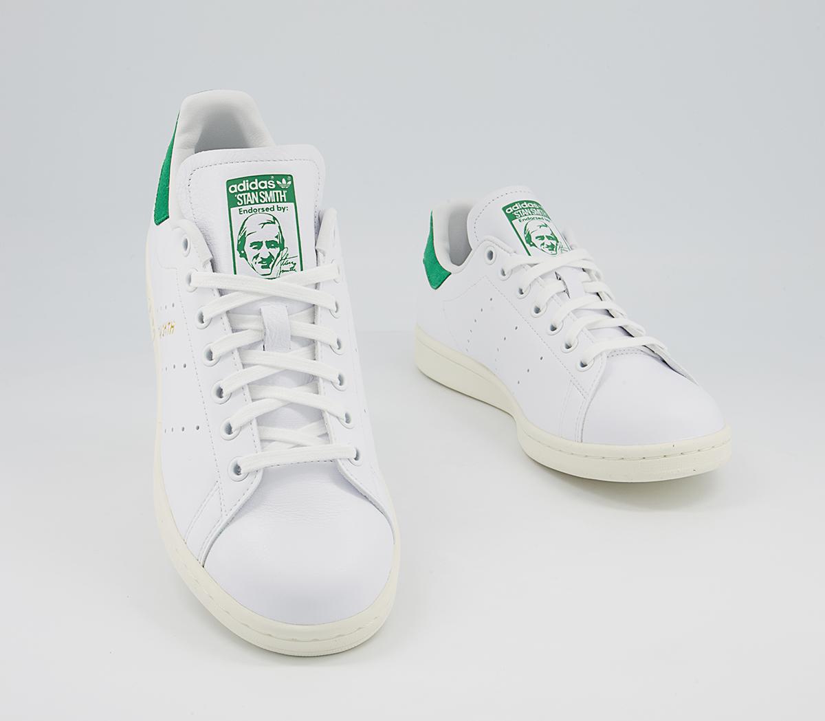 adidas Stan Smith Trainers adidas Stan Smith Trainers White Green Off White