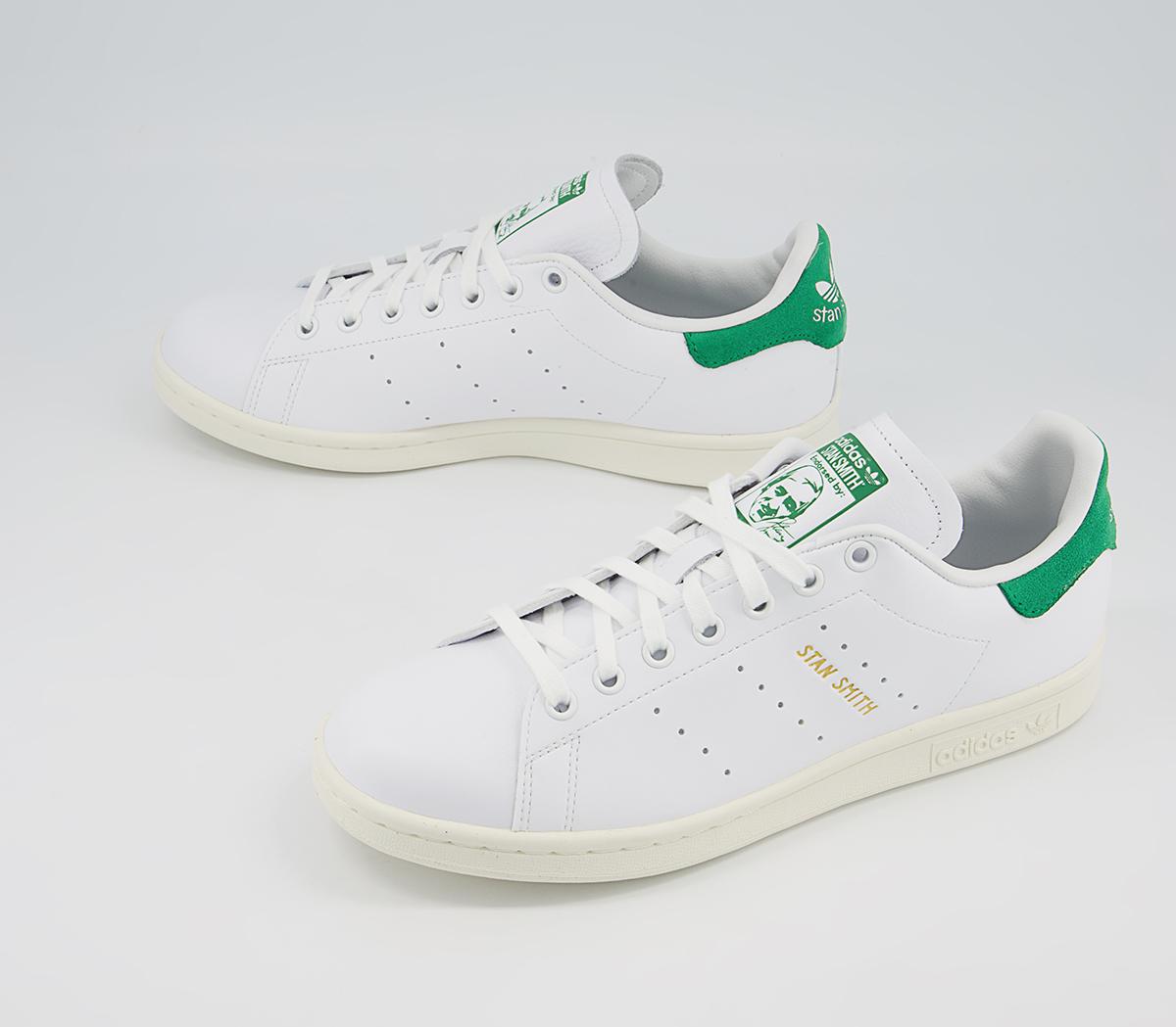 adidas Stan Smith Trainers adidas Stan Smith Trainers White Green Off White
