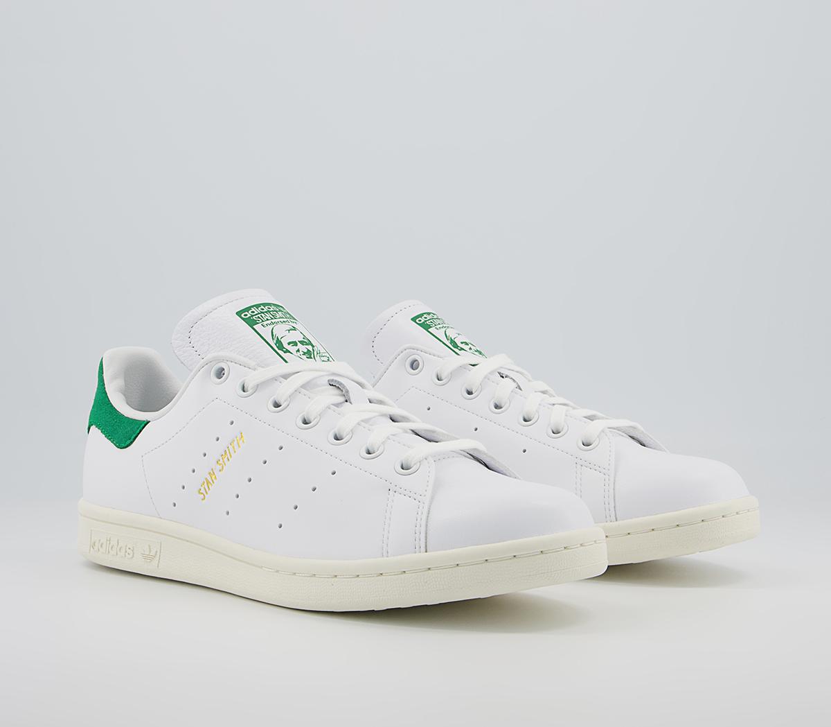 adidas Stan Smith Trainers adidas Stan Smith Trainers White Green Off White
