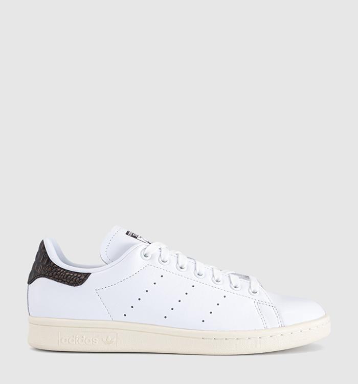 adidas Stan Smith Trainers White Croc Metallic