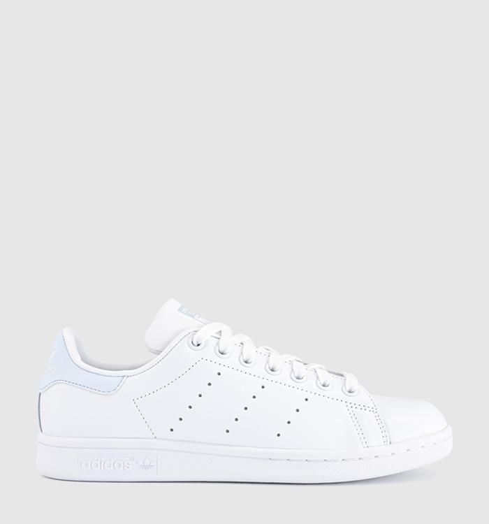 adidas Stan Smith Trainers White White Crystal Sky