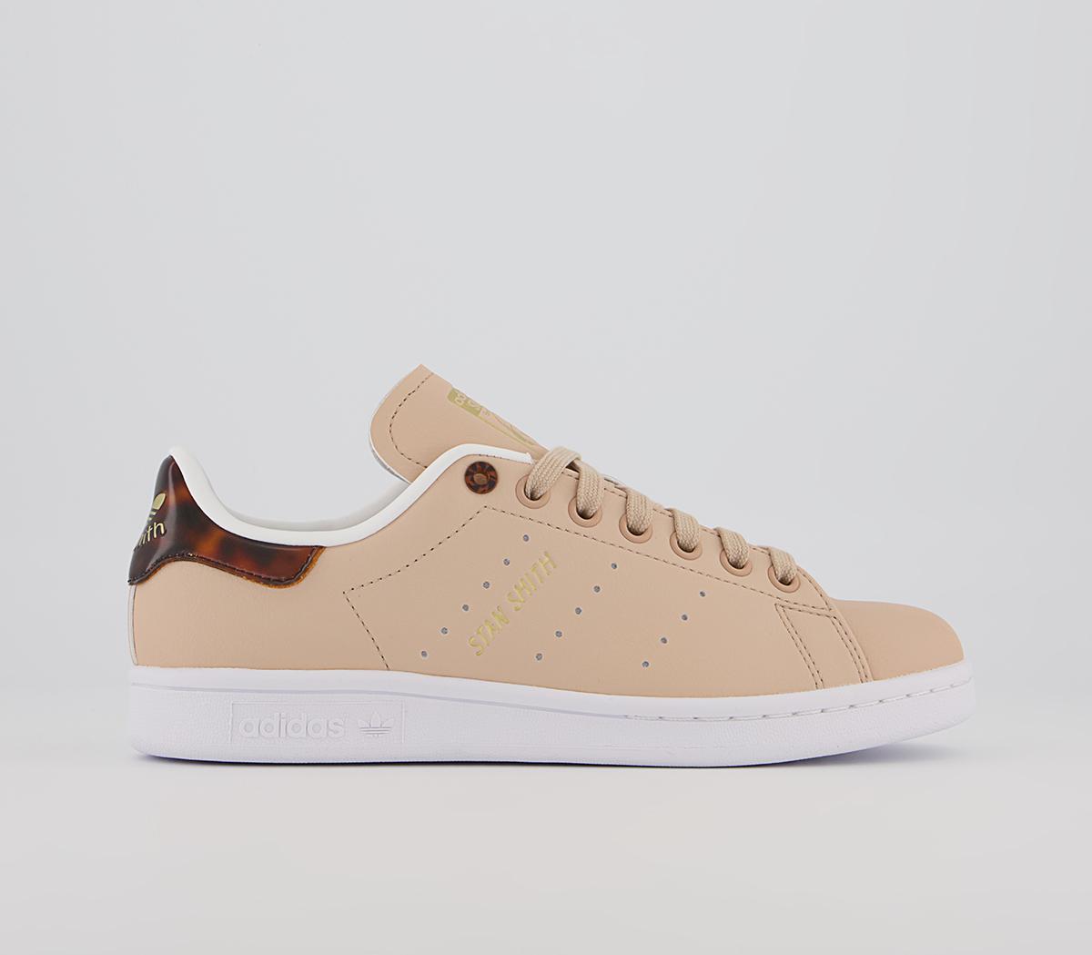 adidasStan Smith TrainersPale Nude Matte Gold Crystal White