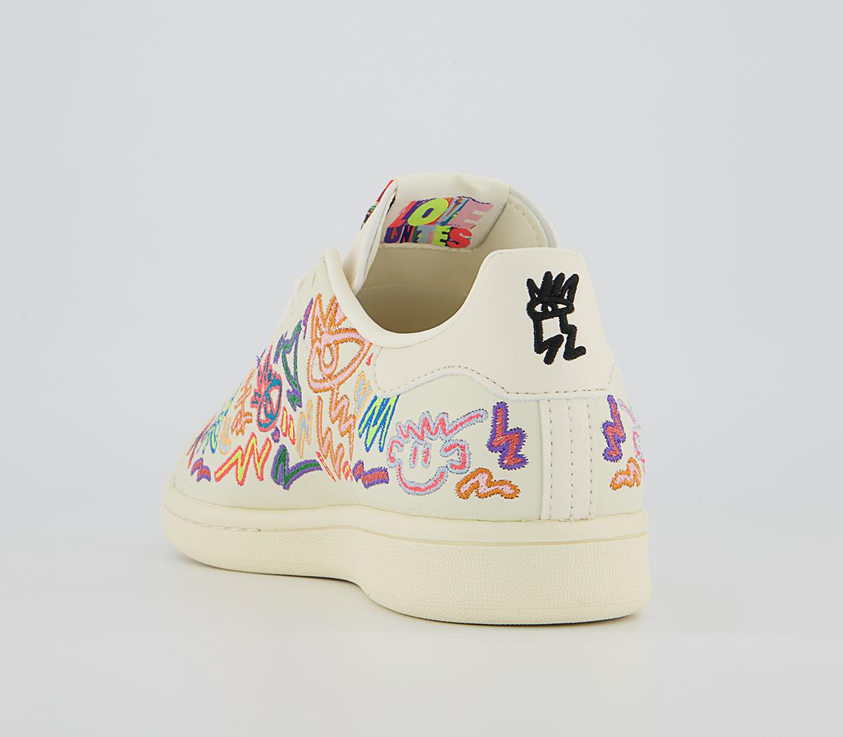 adidas Stan Smith Trainers adidas Stan Smith Trainers Love Unites Cream