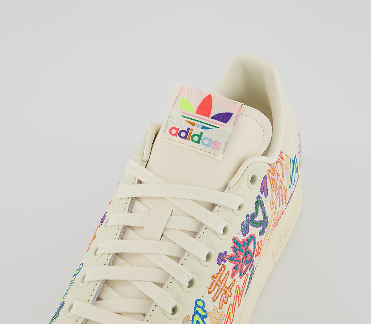 adidas Stan Smith Trainers adidas Stan Smith Trainers Love Unites Cream