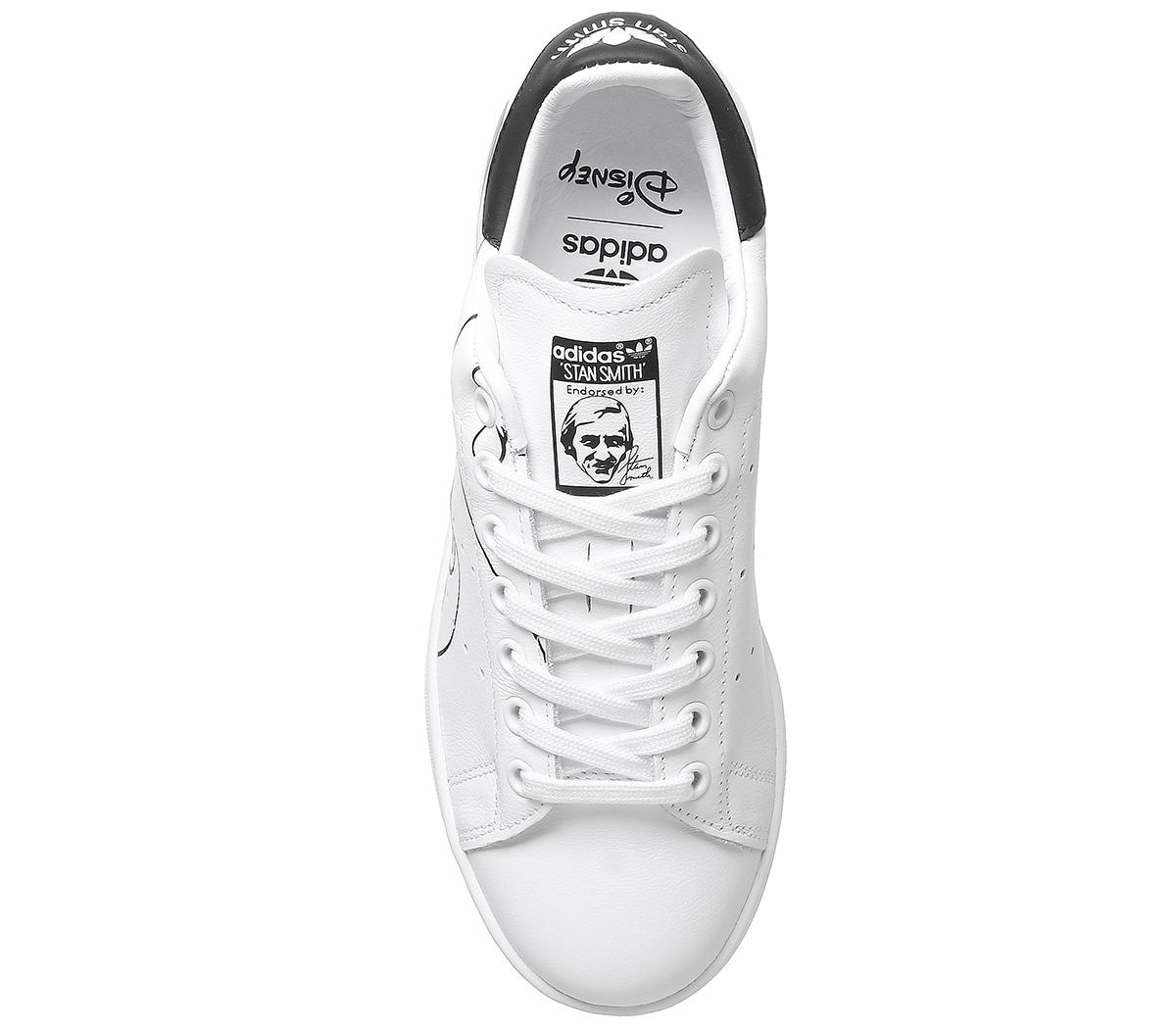 adidasStan Smith TrainersMickey Mouse White Black