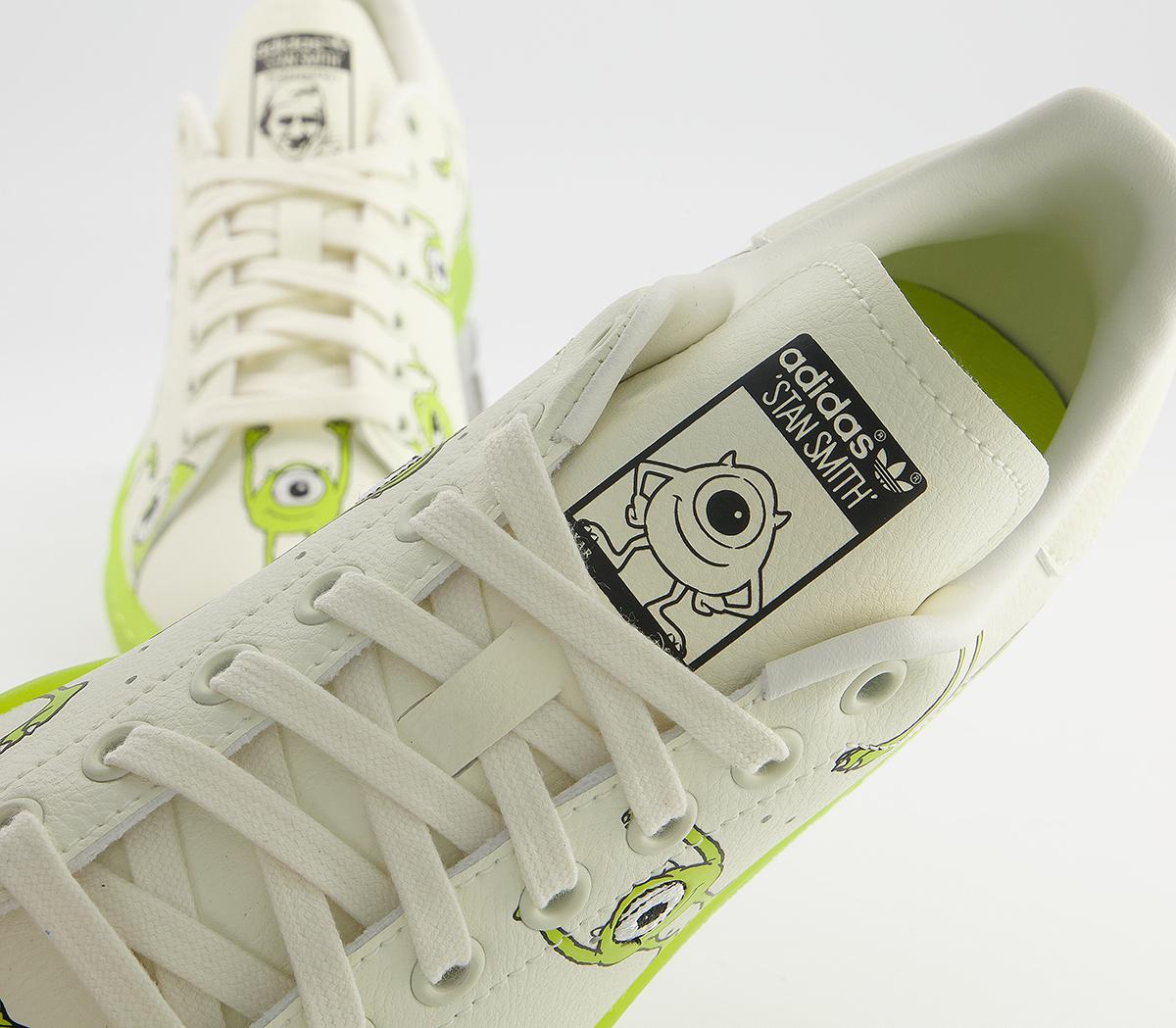 adidas Stan Smith Trainers adidas Stan Smith Trainers Monsters Inc Mike White Green
