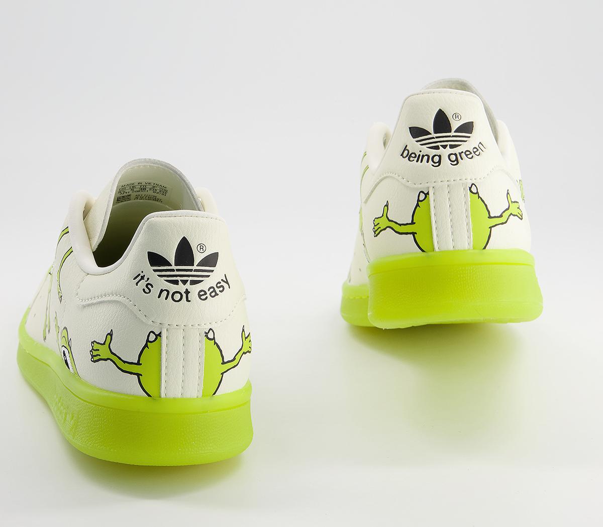 adidas Stan Smith Trainers adidas Stan Smith Trainers Monsters Inc Mike White Green