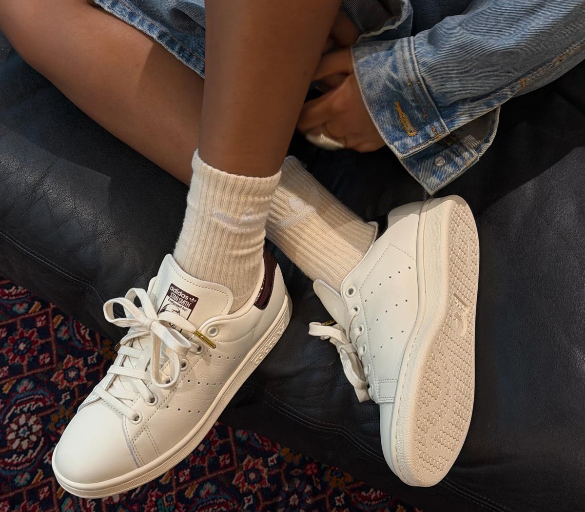 adidasStan Smith TrainersCrinkle Metallic