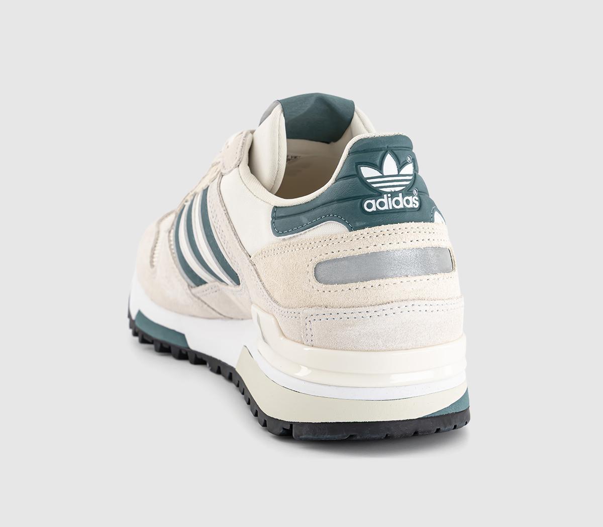 adidas ZX600 Trainers Crystal White Preloved Teal - Men's Trainers