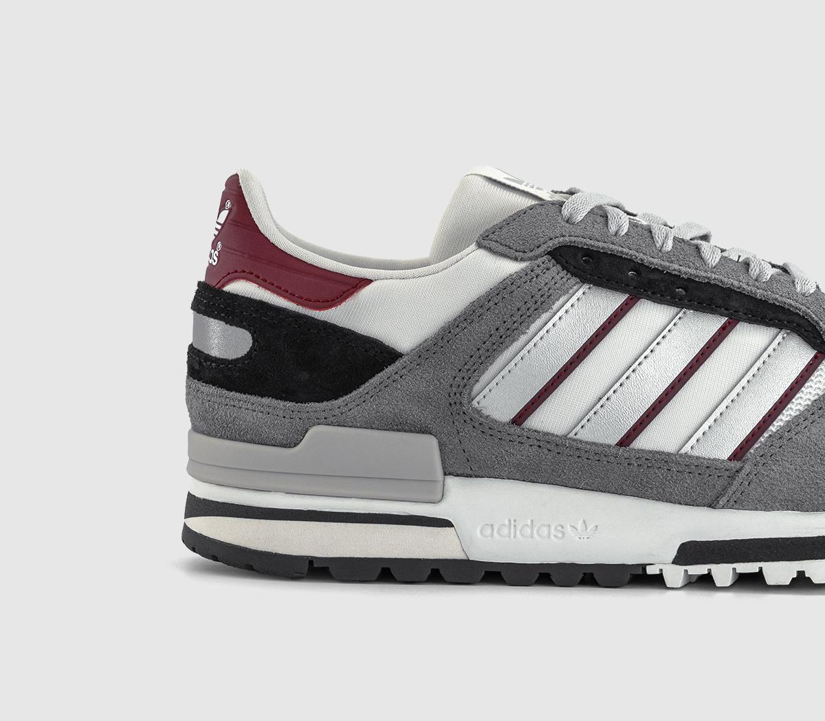 adidas Zx600 Trainers Dash Grey Silver Metallic Grey - Unisex Sports