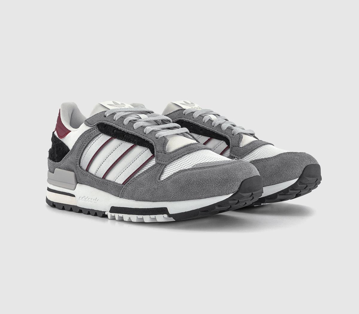 adidasZx600 TrainersDash Grey Silver Metallic Grey