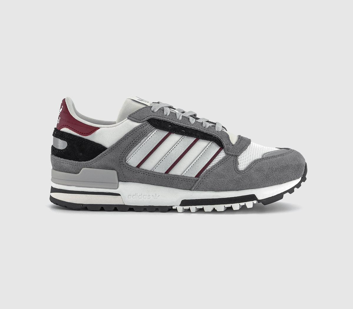 adidasZx600 TrainersDash Grey Silver Metallic Grey