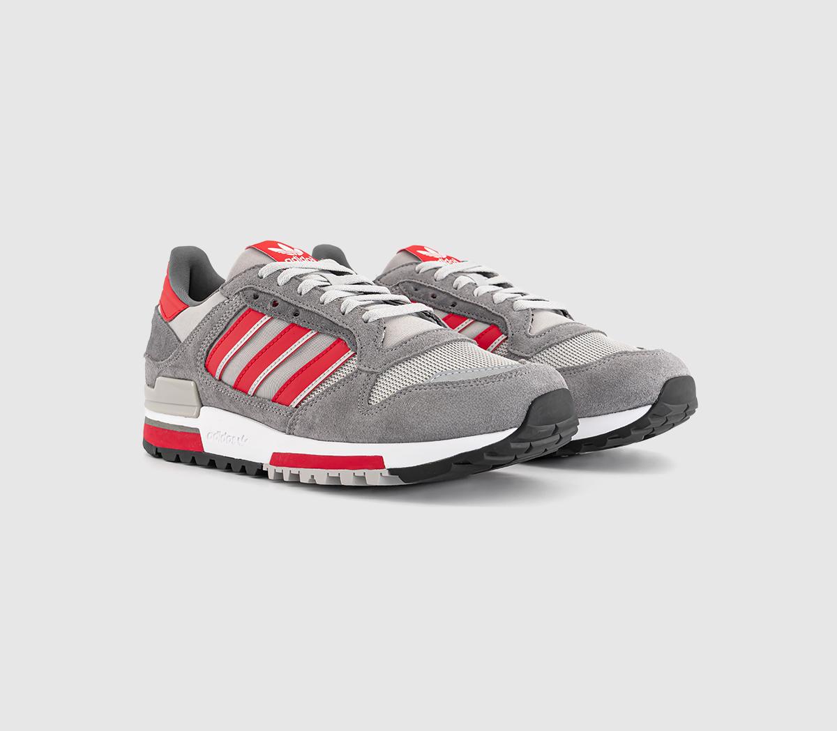 adidasZX600 TrainersGrey Better Scarlet Grey