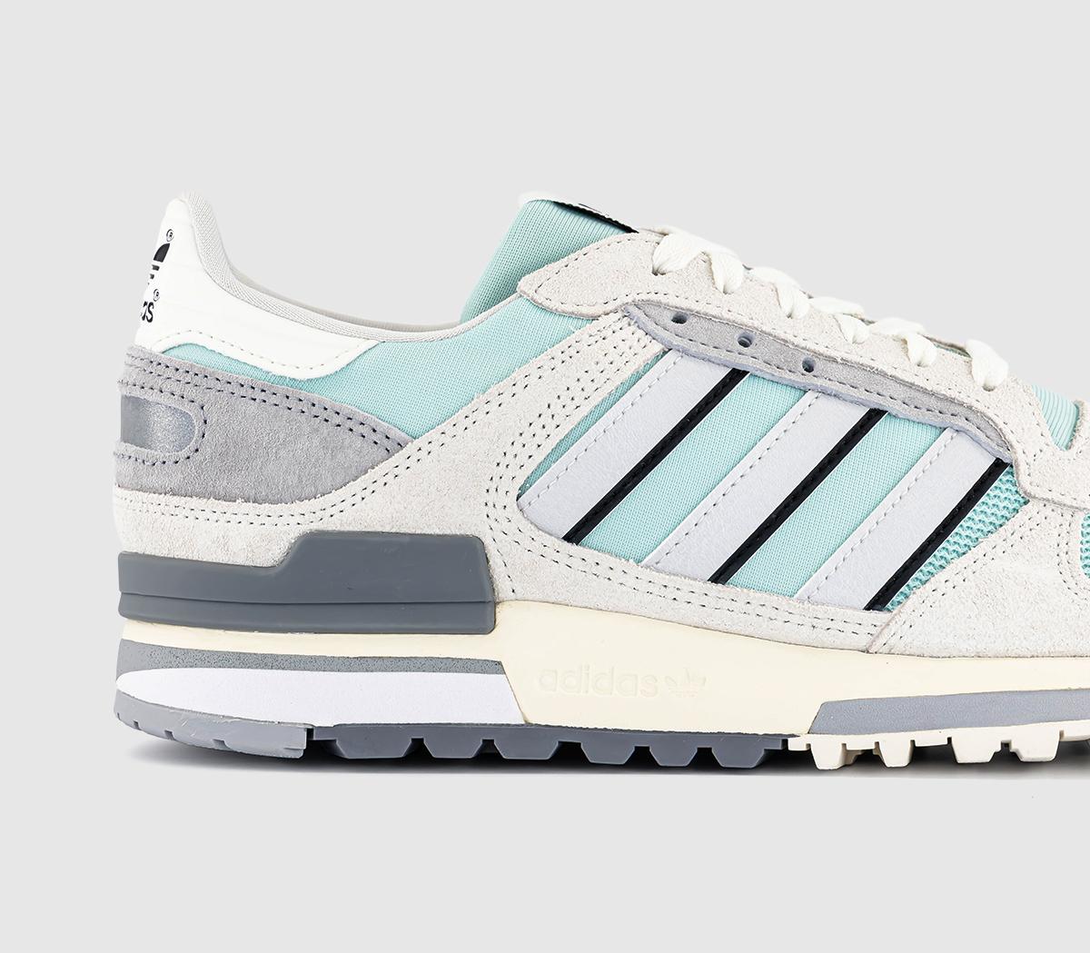 adidas ZX600 Trainers Grey One Silver Metallic - Unisex Sports