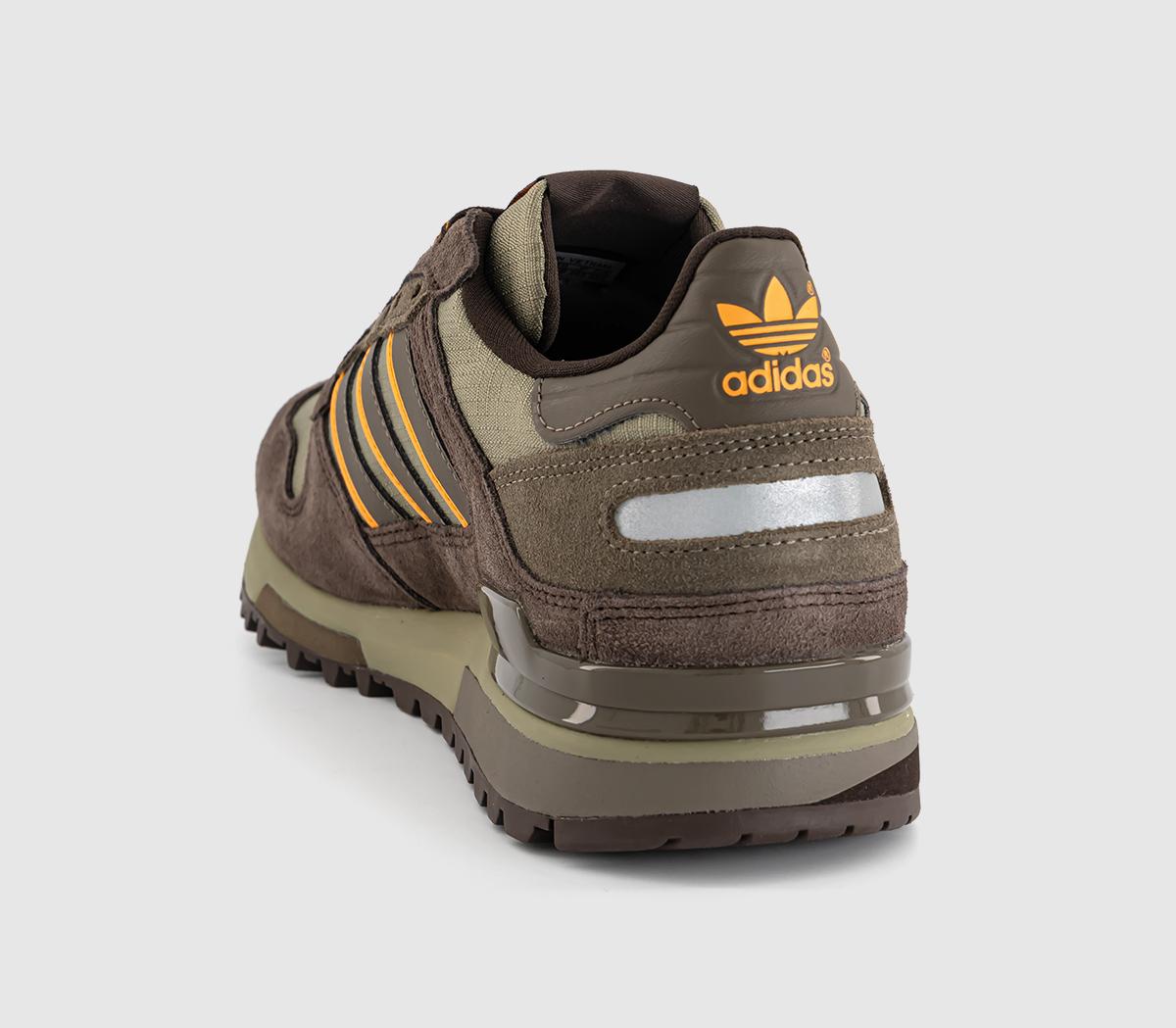 adidasZX600 TrainersDark Brown Orbit Green Cargo Brown