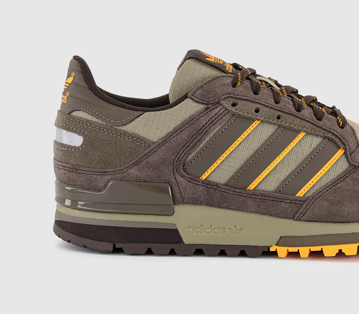 adidasZX600 TrainersDark Brown Orbit Green Cargo Brown