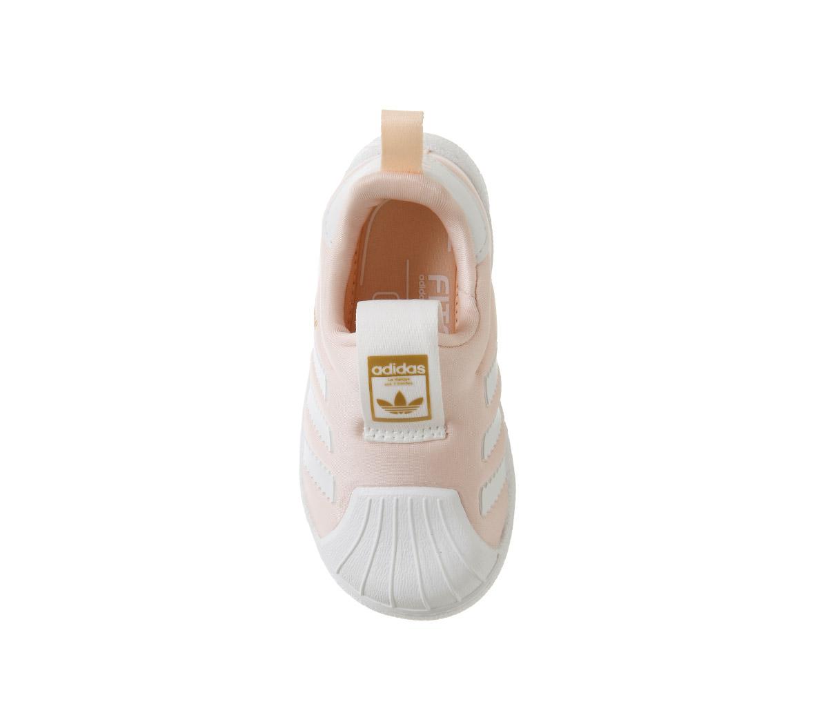 adidasSuperstar 360 Inf 3-9Clear Orange