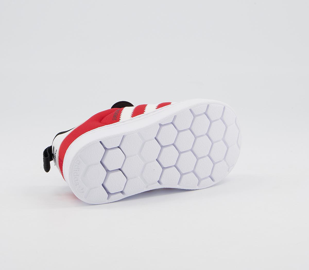 adidas Superstar 360 Infant Trainers adidas Superstar 360 Infant Trainers Red White Black Minnie Mouse