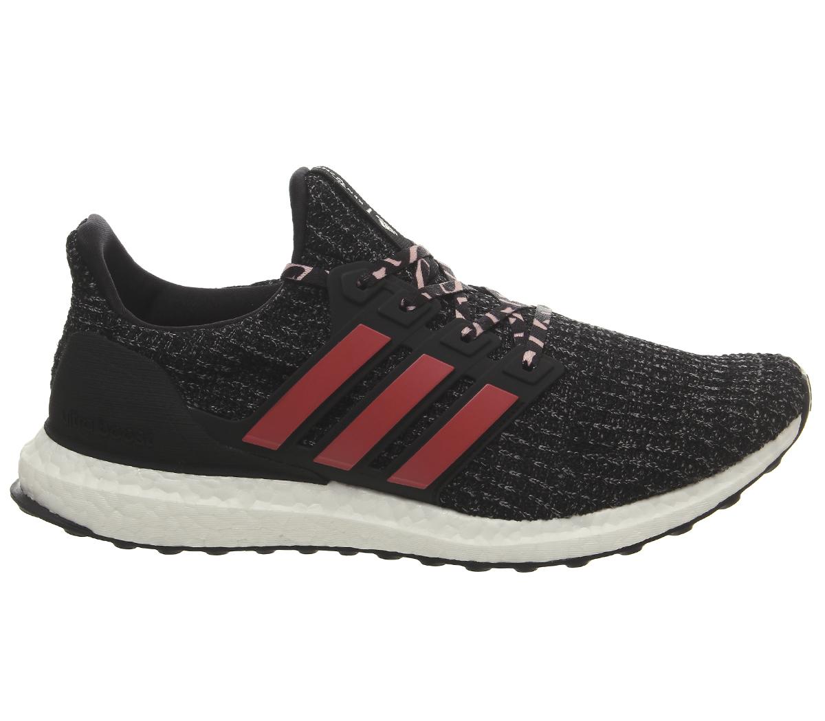 adidas UltraboostUltra BoostCore Black Scarlet Grey Cny