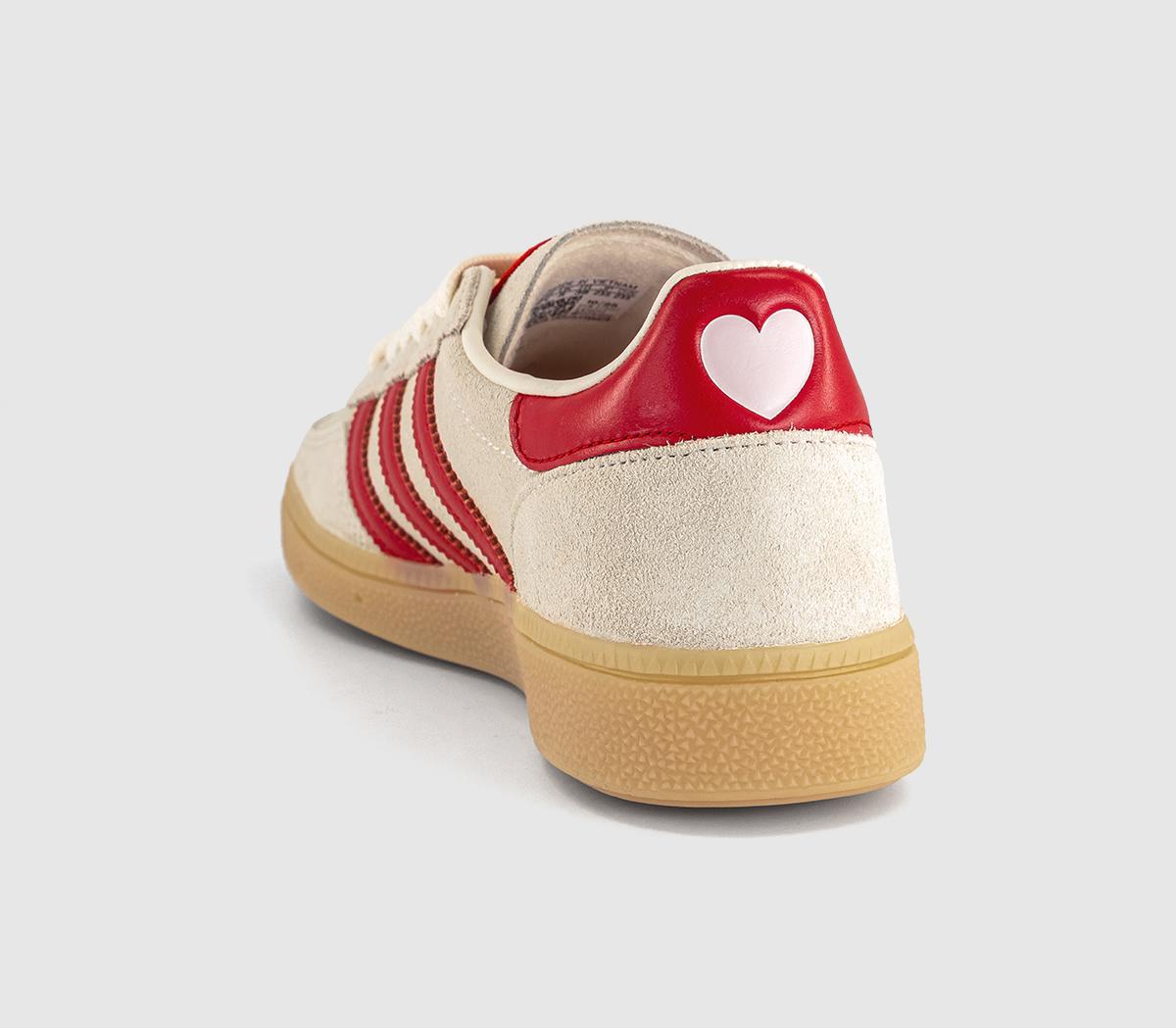 adidasHandball Spezial TrainersCream White Better Scarlet Sandy Pink