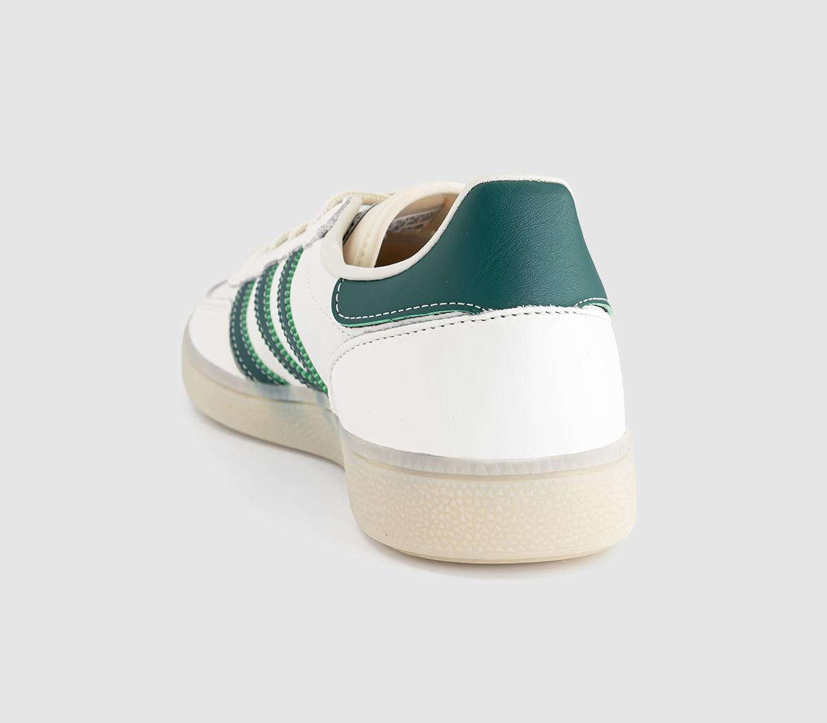 adidasHandball Spezial TrainersCore White Collegiate Green Off White