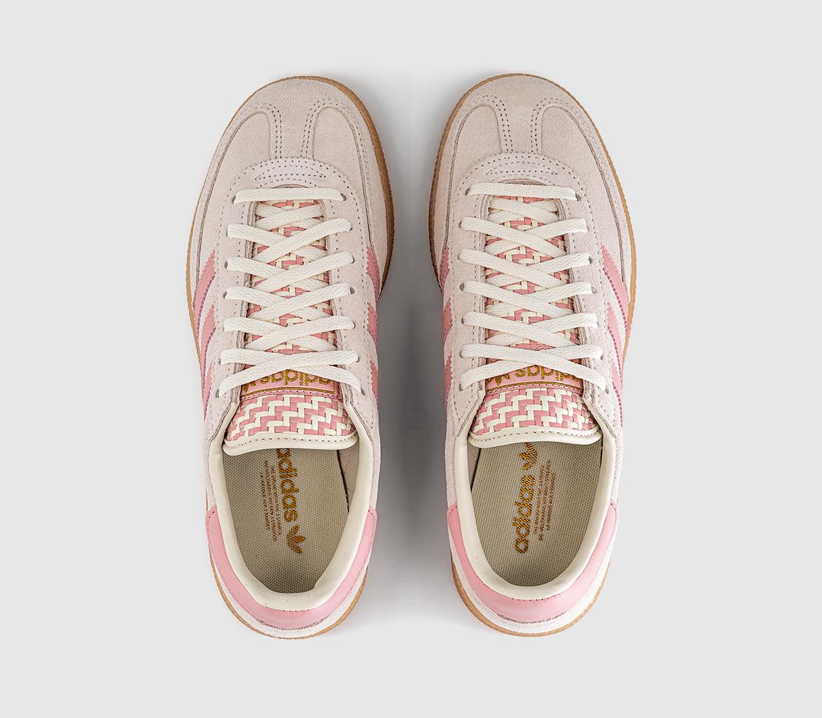 adidasHandball Spezial TrainersOff White Wonder Mauve Gold Metallic