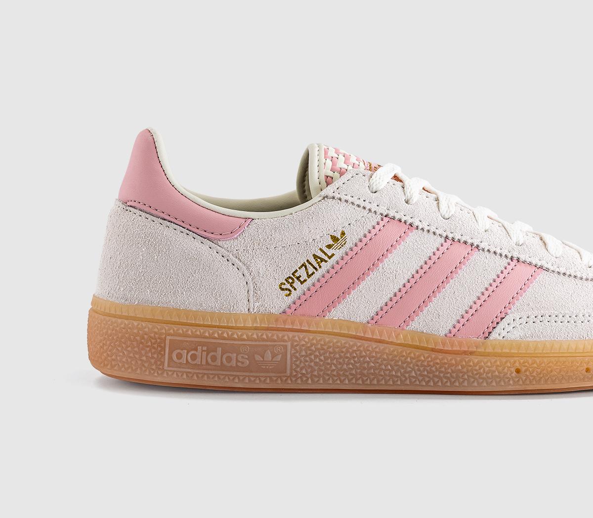 adidasHandball Spezial TrainersOff White Wonder Mauve Gold Metallic