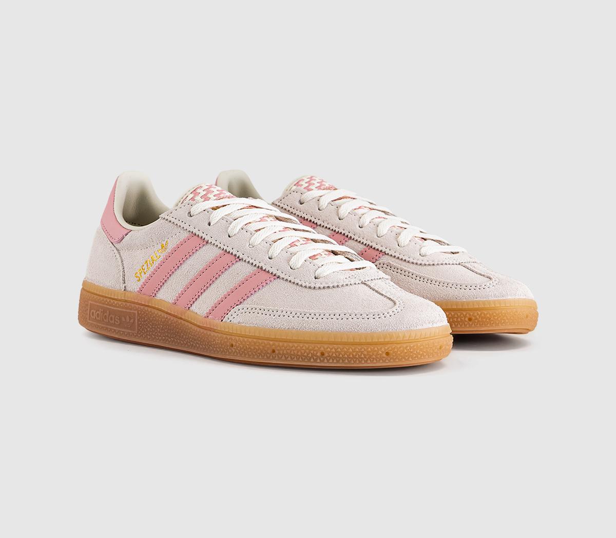 adidasHandball Spezial TrainersOff White Wonder Mauve Gold Metallic