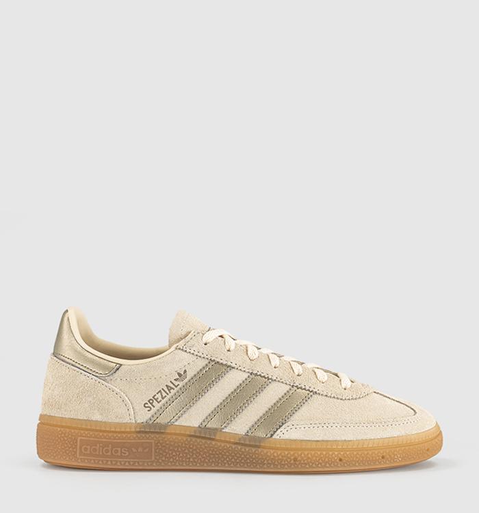 adidas Handball Spezial Trainers Warm Vanilla Thermal Chrome Gum