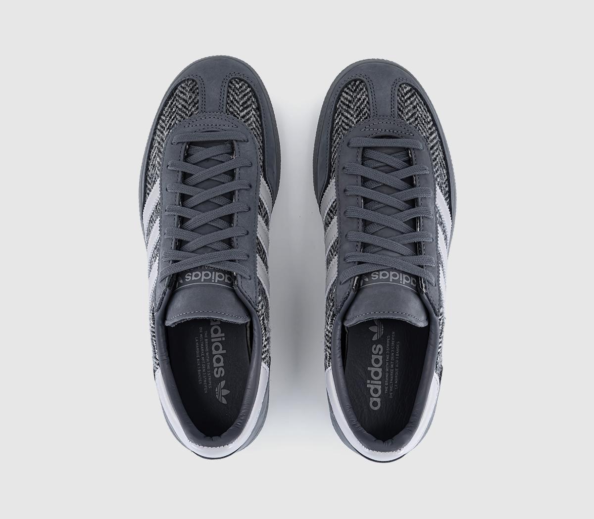 adidasHandball Spezial x Harris Tweed TrainersGrey Grey Black