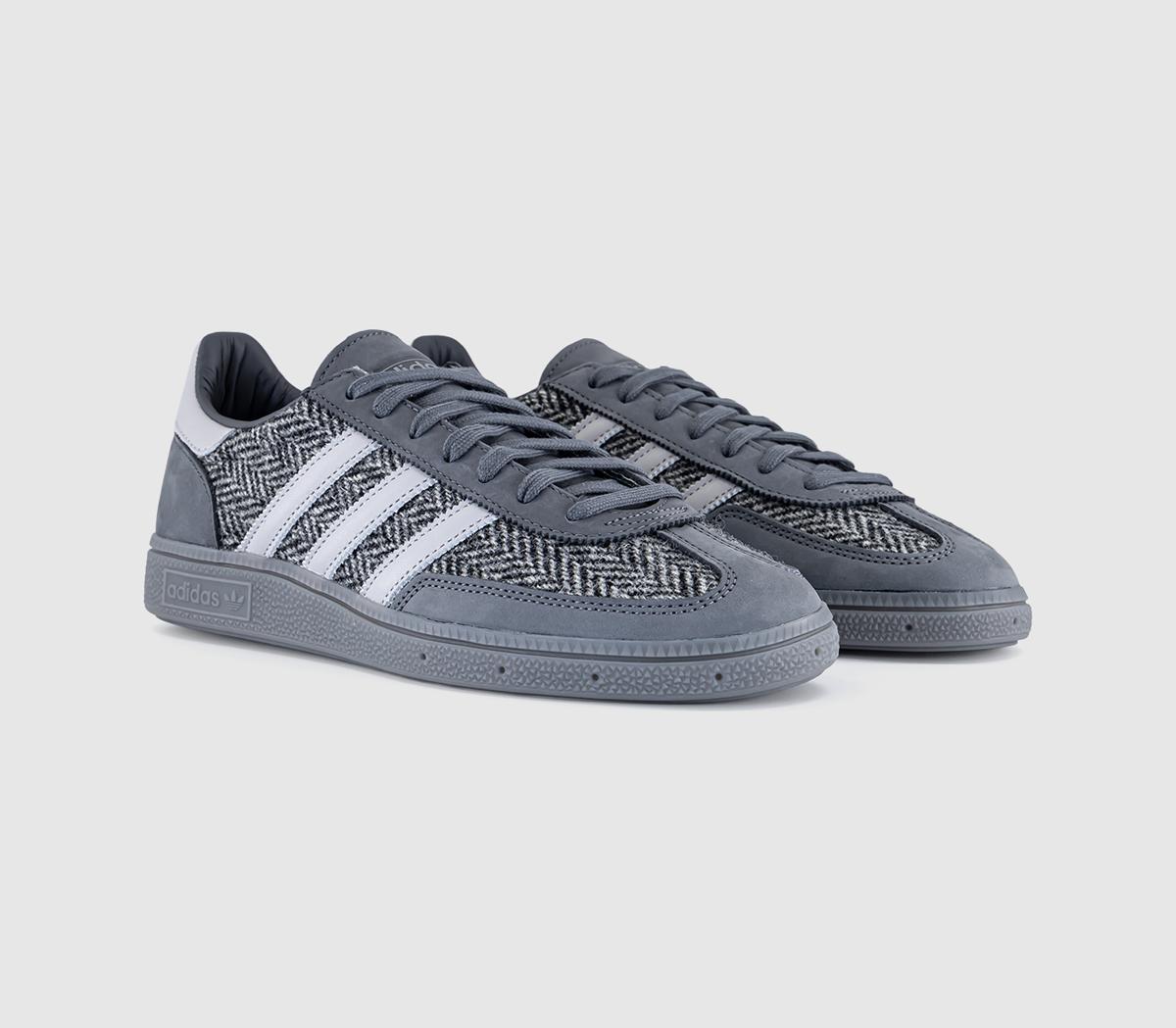 adidasHandball Spezial x Harris Tweed TrainersGrey Grey Black